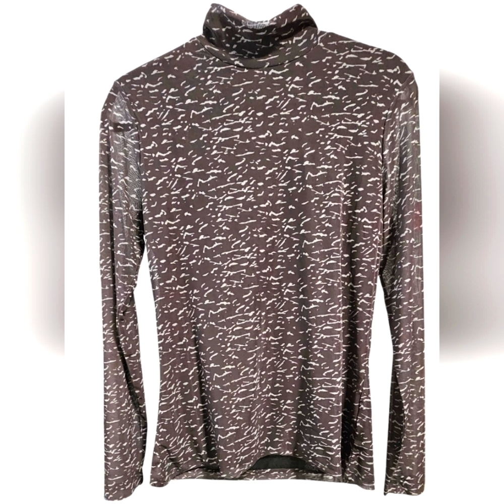 NWT Contemporaine by Simons micromesh top